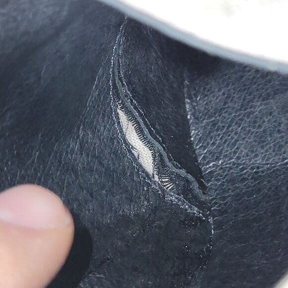 Free People Boots Womens Size 10.5 Gray Ankle Boot Bootie Leather Block Heel - Picture 14 of 16